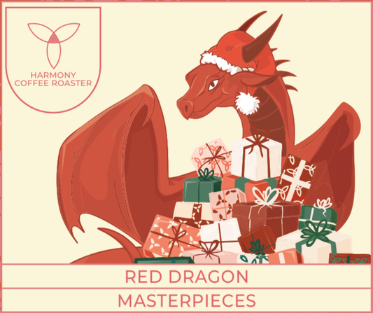 Red Dragon – anaerobic natural purple Typica Chinese specialty coffee beans by Harmony Coffee