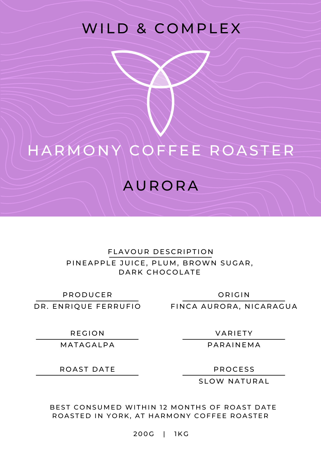 Finca Aurora Coffee archive