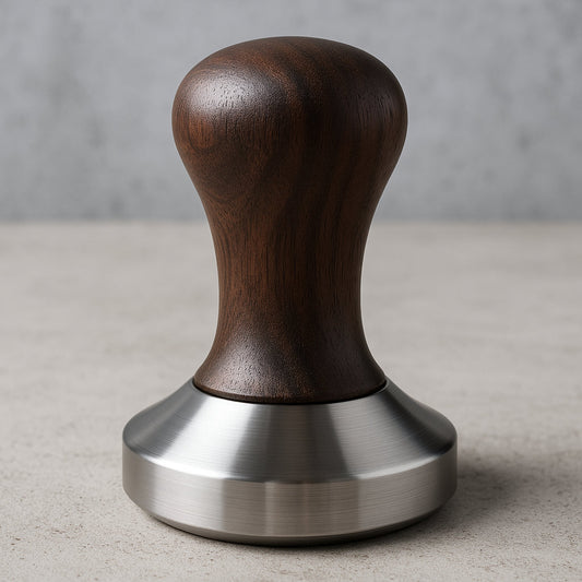 Convex coffee tamper