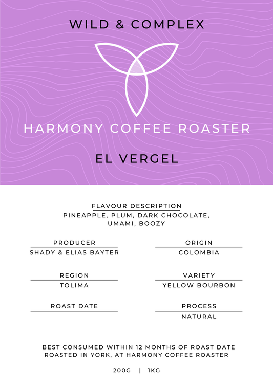 El Vergel Wild & Complex Coffee archive