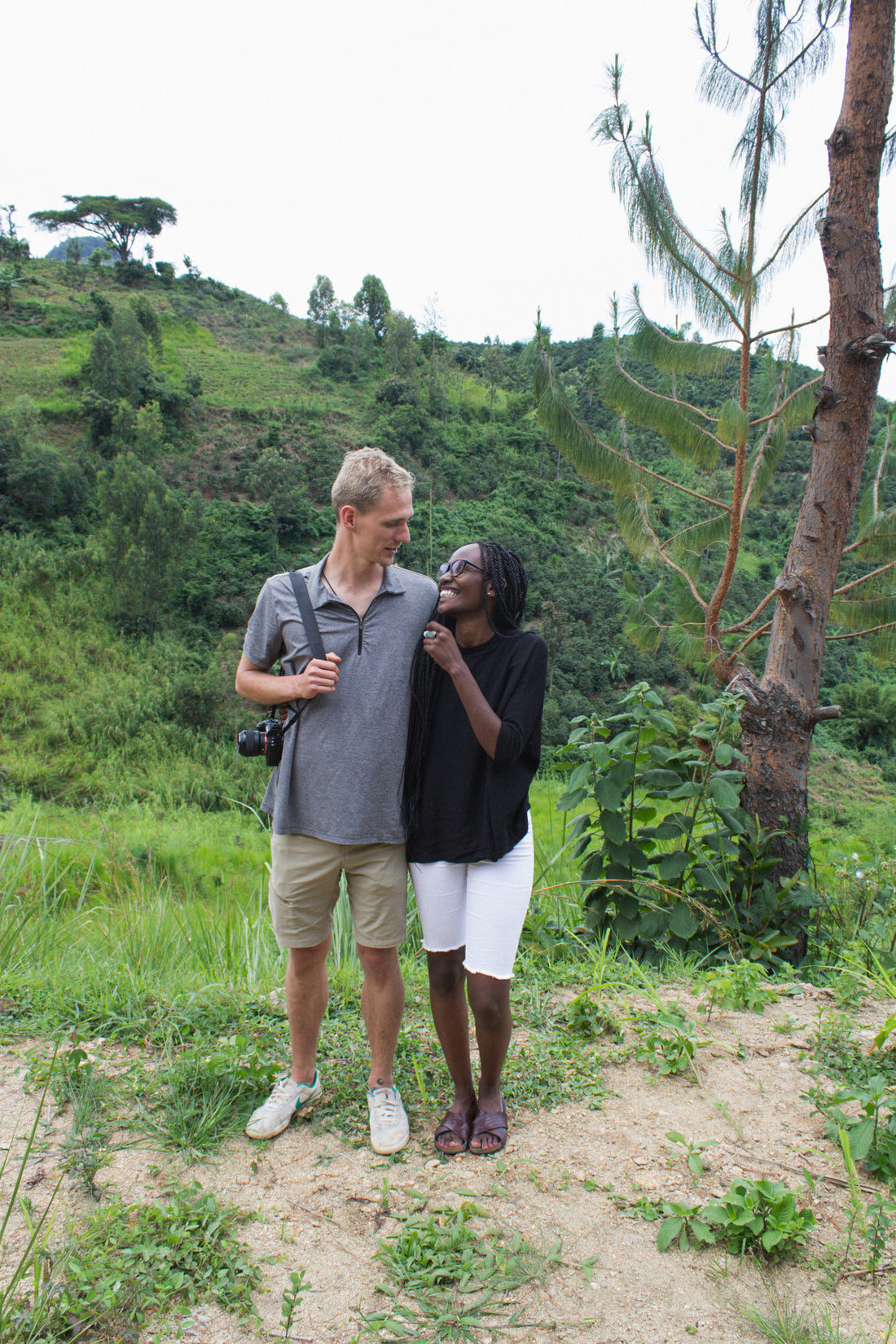 Luke & Bernice at Rwamatamu