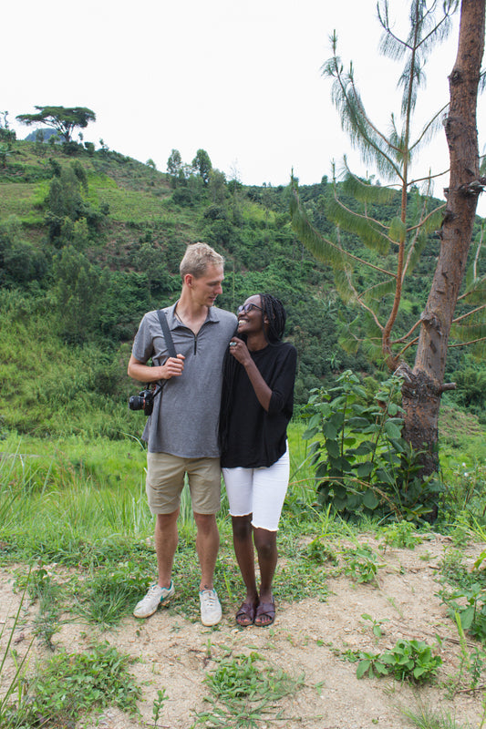 Luke & Bernice at Rwamatamu