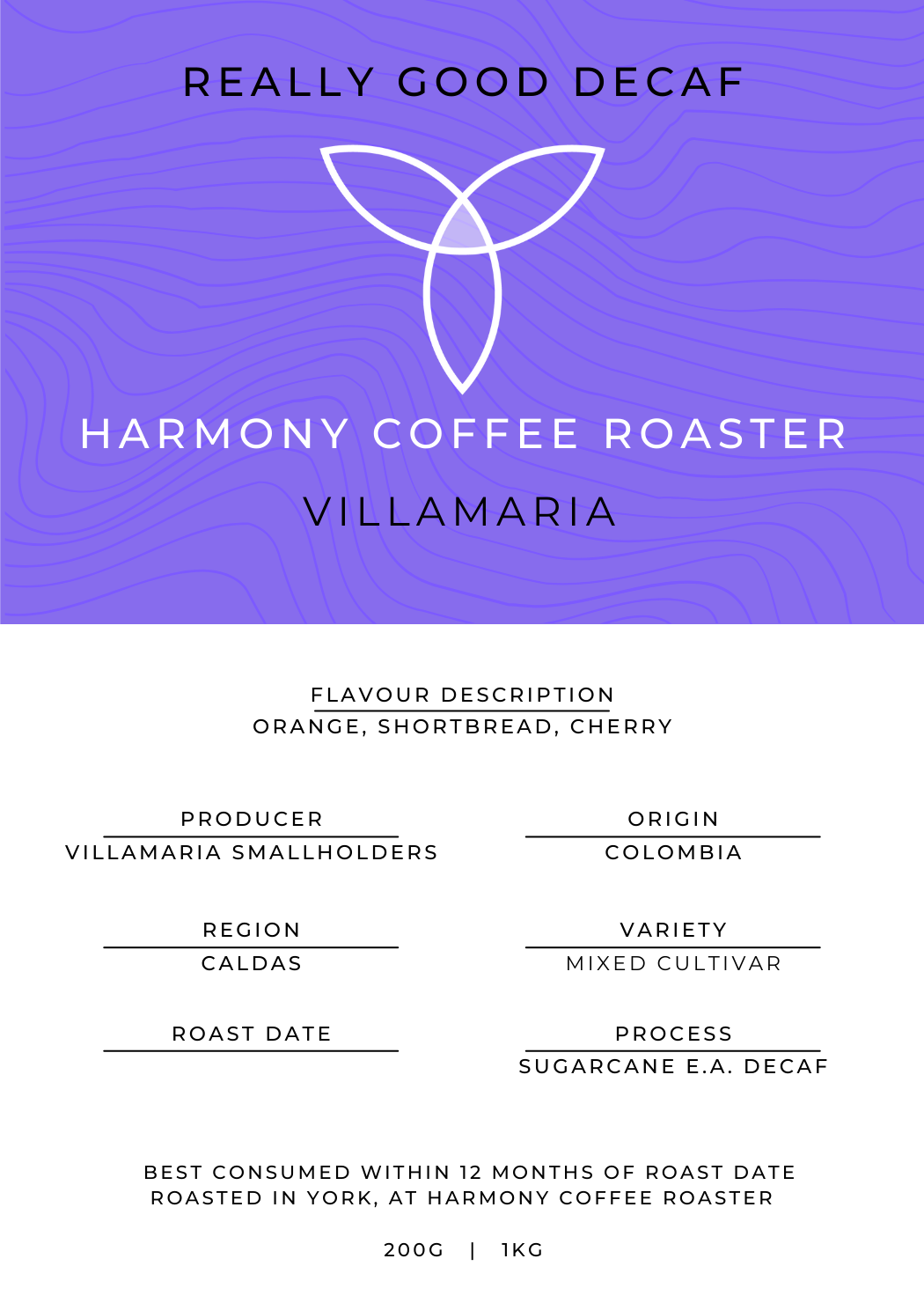 Villamaria Sugarcane Decaf Coffee Archive