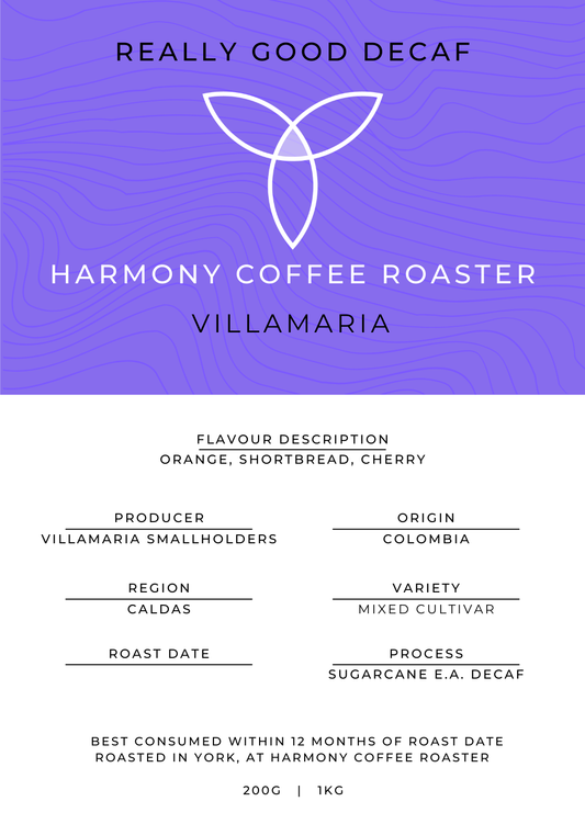 Villamaria Sugarcane Decaf Coffee Archive