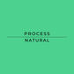 Green background with 'PROCESS NATURAL' text