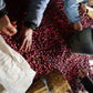 Hand sorting of coffee cherries at Red Dragon Estate.