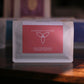 Harmony Coffee package of Jairo Arcila Java, on a dark surface with blurred background