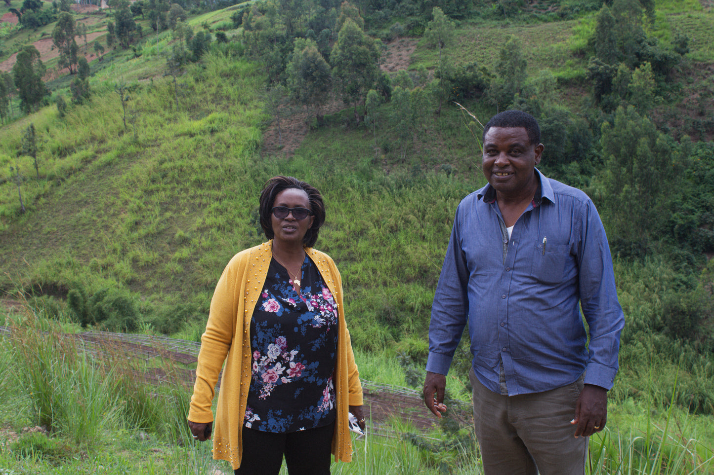 Laetitia and Gaston Rwamatamu Rwanda
