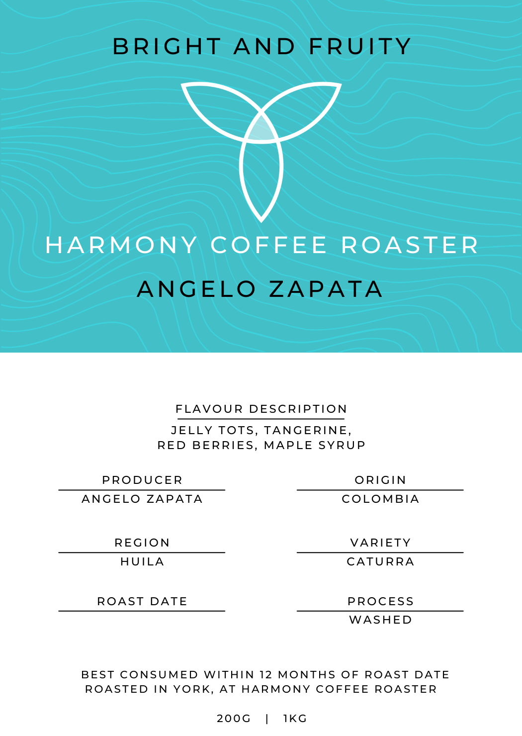 Angelo Zapata - Harmony Coffee Roasters