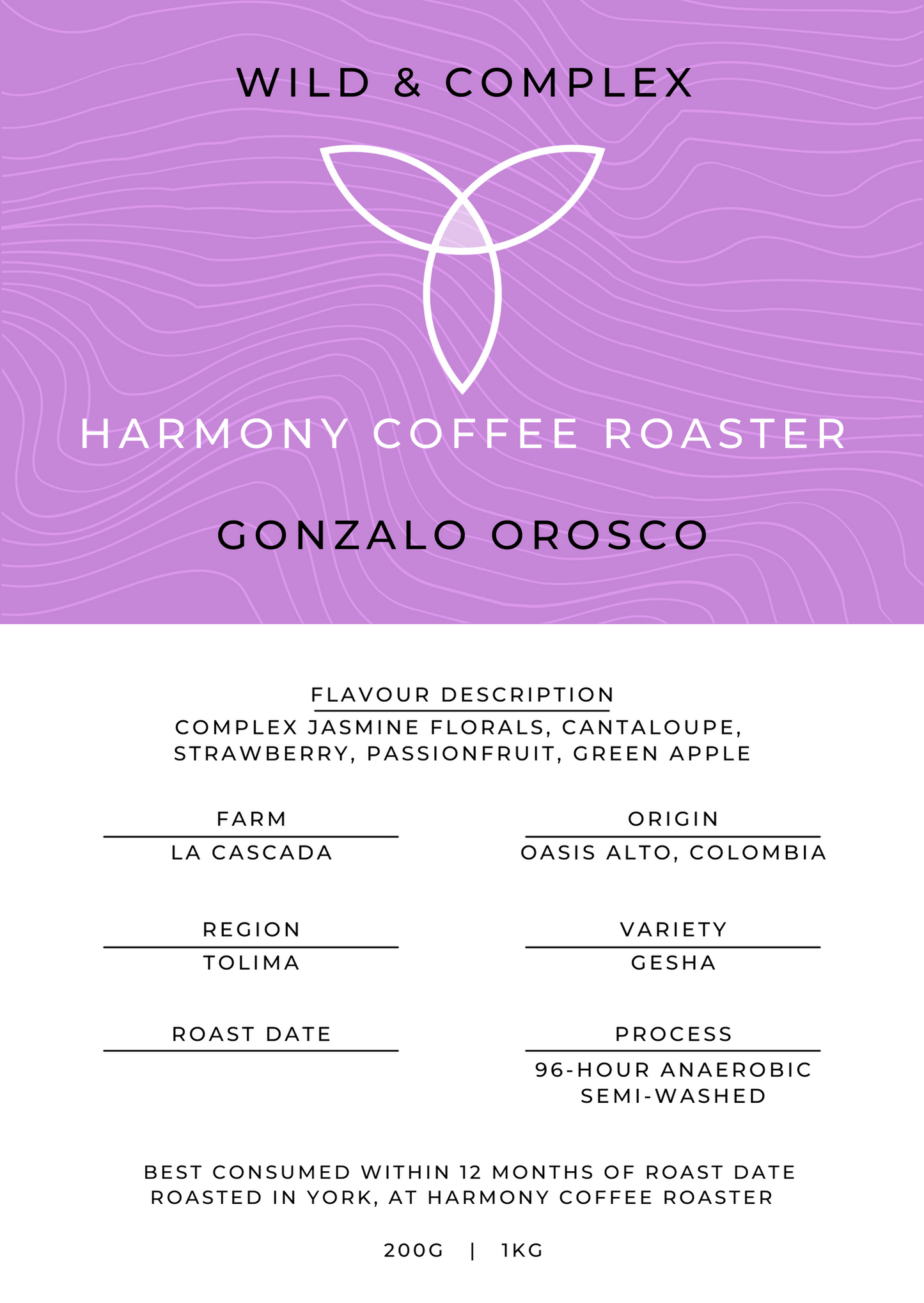 GONZALO OROSCO (Next Roast 29th Nov)