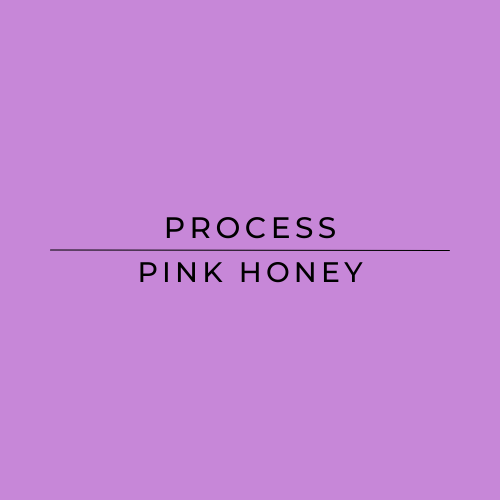 Pink honey processing method