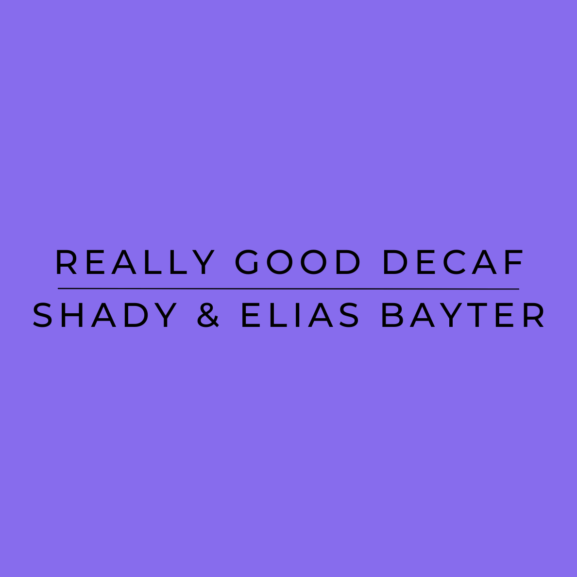 Farmers of our really good decaf, Shady & Elias Bayter
