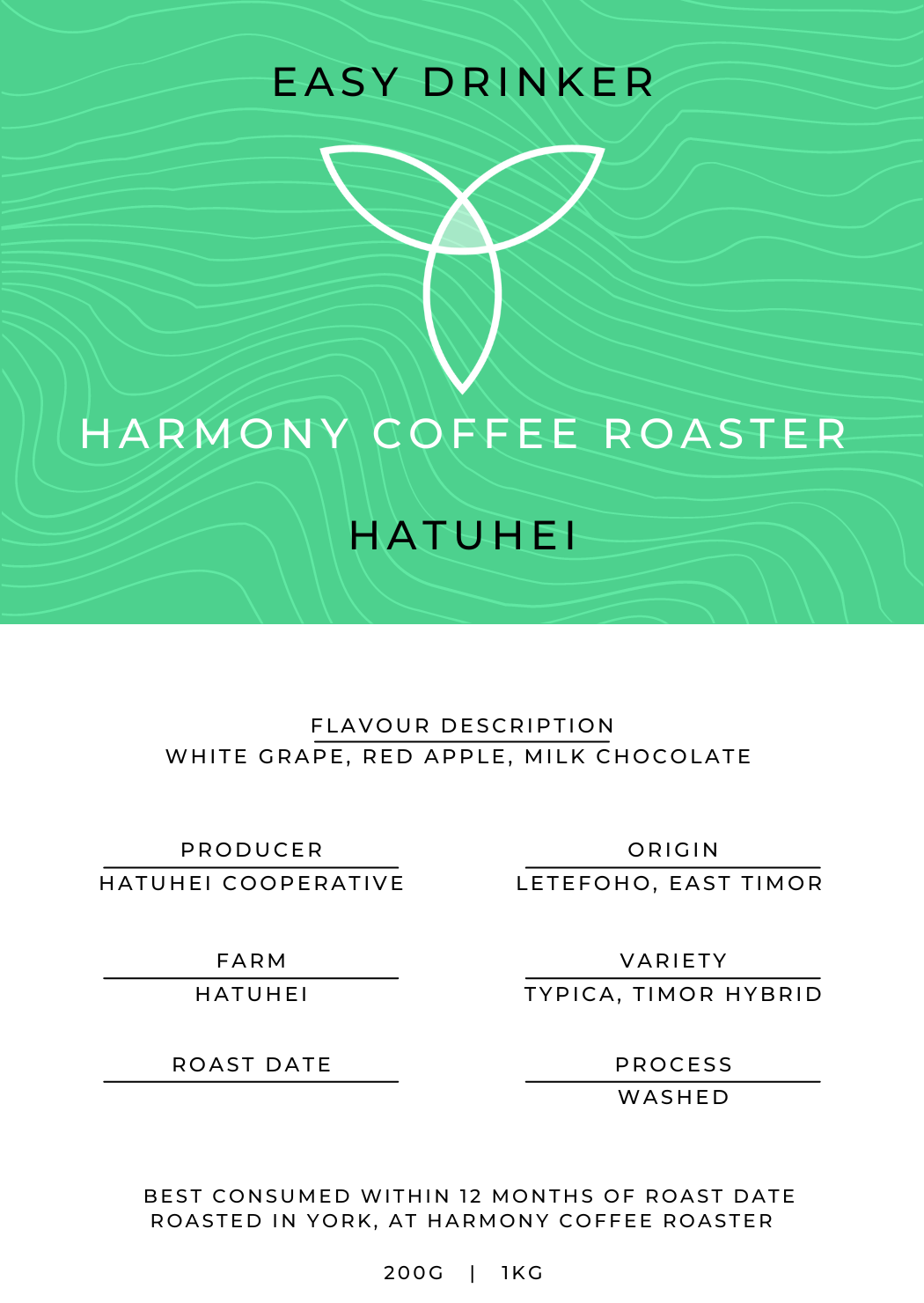 Harmony Coffee Roasters | Wholesale Coffee York | Easy Drinker